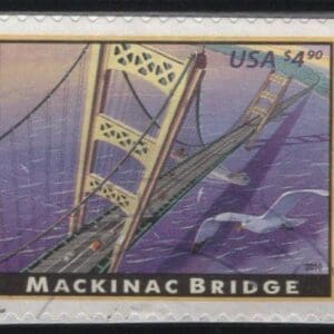 Scott# 4439 "BIXBY CREEK BRIDGE, EXPRESS MAIL USED SINGLE