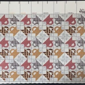 Scott# 1745-48 "AMERICAN FOLK ART - QUILTS" FULL SHEET (48) MNH