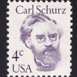 Scott# 1847 "CARL SCHURZ - JOURNALIST" MNH SINGLE, NICELY CENTERED