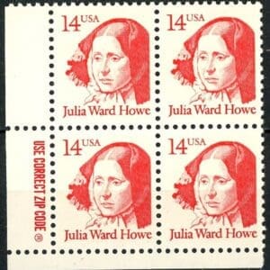 Scott# 2176 "J. W. HOWE - ABOLITIONIST" ZIP BLOCK (4) MNH