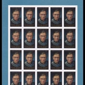 Scott# 5821 "RUTH BADER GINSBURG" MNH S/A FULL SHEET (20)