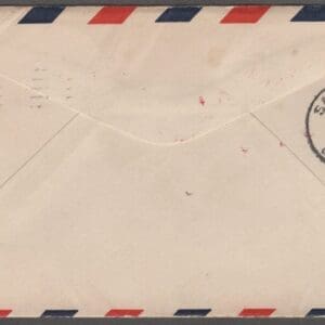 Alternative view of Scott# C23 "AMERICAN EAGLE" FIRST AIR MAIL FLIGHT-OROVILLE CA-SACRAMENTO CA