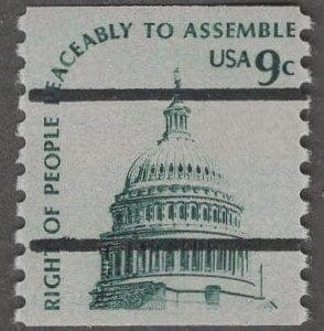 Scott# 1591a "CAPITOL-RIGHT to ASSEMBLE" MNH PRECANCEL SINGLE