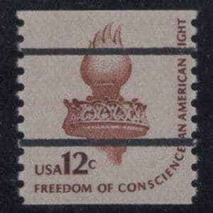 Scott# 1594 "STATUE of LIBERTY TORCH" MNH PRECANCEL SINGLE