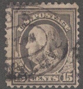 Scott# 514 "FRANKLIN" USED WITH SPARTANBURG, SC DOUBLE OVAL CANCEL