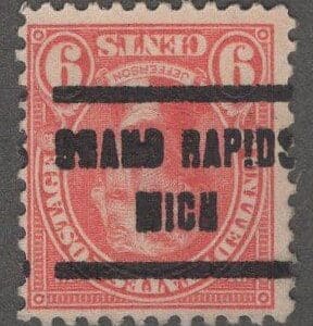 Scott# 561 "JEFFERSON" USED, GRAND RAPIDS MI PRECANCEL