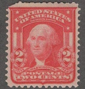 Scott# 319 "WASHINGTON" TYPE I, MINT * SEE DETAILS * SEE SCAN *