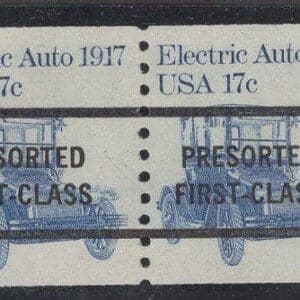 Scott# 1906a "ELECTRIC CAR" MNH PRESORTED PRECANCEL PAIRS * 11.5*12.5*13.5* MM SPACING