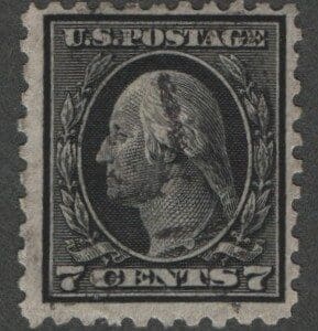 Scott# 430 "WASHINGTON" USED, LITE CANCEL, NICELY CENTERED