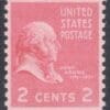 Scott# 806 "JOHN ADAMS" MNH SINGLE, NICELY CENTERED
