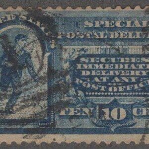 Scott# E2 "MESSENGER on BICYCLE" USED SPECIAL DELIVERY, TARGET CANCEL