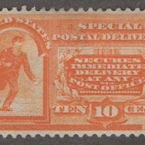 Scott# E3 "SPECIAL DELIVERY" UNUSED, NO GUM, NICELY CENTERED