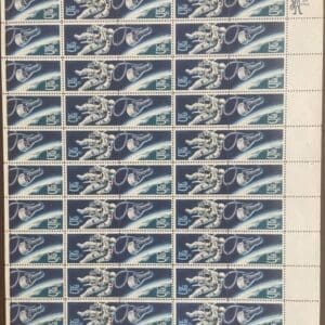 Scott# 1331-32 "SPACE ACCOMPLISHMENTS" FULL SHEET (50) MNH, FLAWLESS!