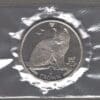 1990 ISLE of MAN "N.Y. ALLEY CAT" 1 CROWN COMMEMORATIVE COIN "BU" SEALED