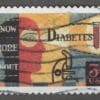 Scott# 3503 "DIABETES RESEARCH" USED SINGLE (4) NICELY CENTERED