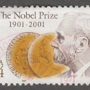 Scott# 3504 "ALFRED B NOBEL" USED SINGLE, NICELY CENTERED