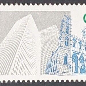 CANADA Scott# 687 "NOTRE DAME & PLACE VILLE-MARIE" MNH SINGLE
