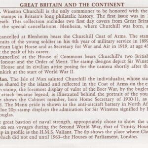 SIR WINSTON CHURCHILL 1874-1974 100 YEAR (20) COVER BOXED COLLECTION - Image 4