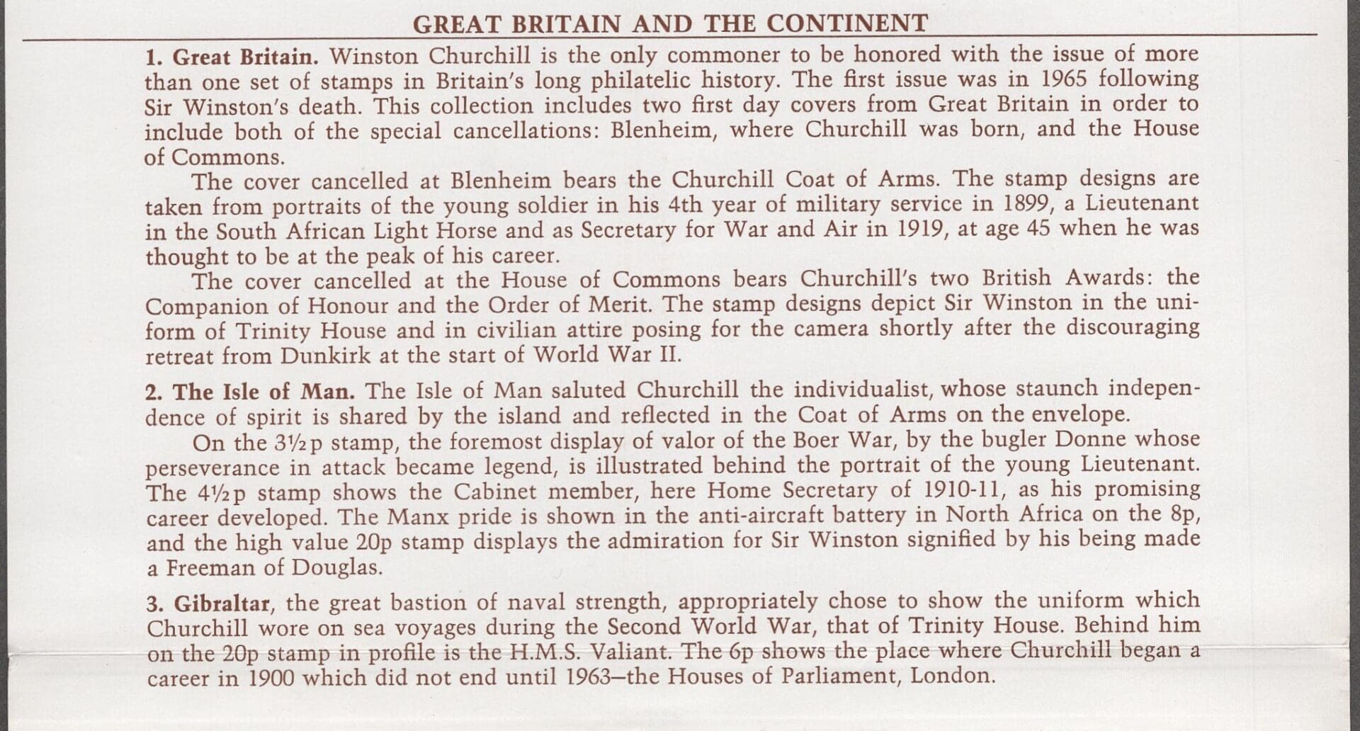 SIR WINSTON CHURCHILL 1874-1974 100 YEAR (20) COVER BOXED COLLECTION - Image 4