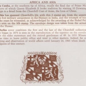 SIR WINSTON CHURCHILL 1874-1974 100 YEAR (20) COVER BOXED COLLECTION - Image 9