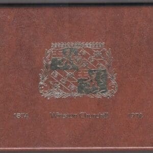 SIR WINSTON CHURCHILL 1874-1974 100 YEAR (20) COVER BOXED COLLECTION