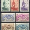 Scott#s C-20-C26 FRENCH MOROCCO 1939 AIRMAIL ISSUES (7) MNH