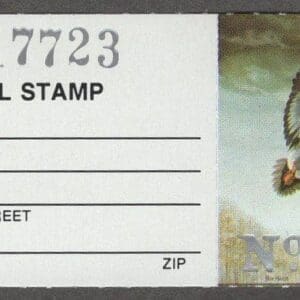 Scott# KYW-1 "1985 KENTUCKY WATERFOWL" WITH TAB, MNH