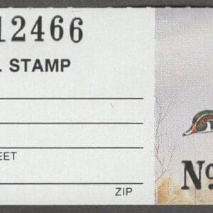 Scott# KYW-2 "1986 KENTUCKY WATERFOWL" WITH TAB, MNH