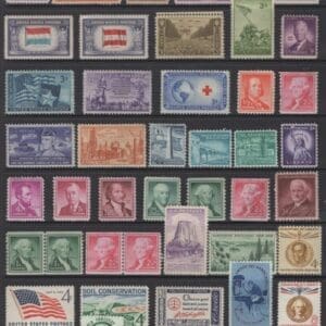 (160) ASSORTED U.S. MINT SINGLES LOT *** SEE SCANS FOR ACTUAL STAMPS YOU WILL RECEIVE ***