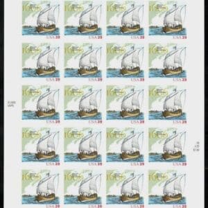Scott# 4073 "VOYAGE of SAMUEL de CHAMPLAIN" MNH FULL SHEET (20)
