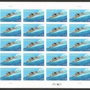 Scott# 4415 "HAWAII STATEHOOD - 50 YEARS" S/A FULL SHEET (20) MNH