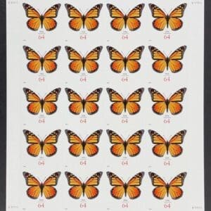 Scott# 4462 "MONARCH BUTTERFLY" MNH FULL SHEET (20) NICELY CENTERED
