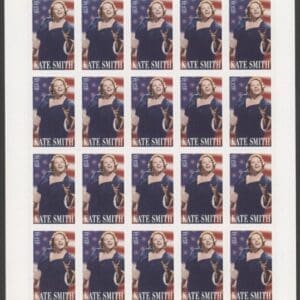Scott# 4463 "KATE SMITH-SINGER" S/A MNH SHEET (20) NICELY CENTERED