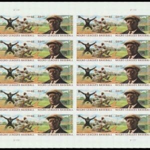 Scott# 4465-66 "NEGRO LEAGUES BASEBALL" MNH FULL SHEET (20)
