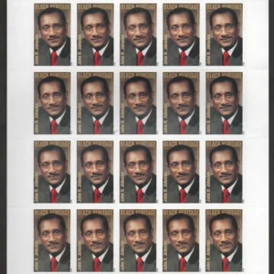 Scott# 4624 "JOHN H JOHNSON - PUBLISHER" S/A FULL SHEET (20) MNH