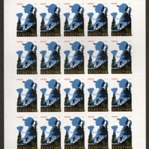 Scott# 4691 "CELEBRATE SCOUTING" MNH FULL SHEET (20) NICELY CENTERED