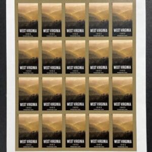 Scott# 4790 "WEST VIRGINIA" MNH FULL SHEET (20) NICELY CENTERED