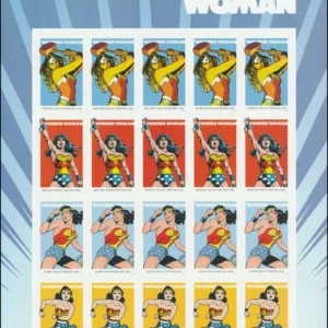 Scott# 5149-52 "WONDER WOMAN" MNH FULL SHEET (20) NICELY CENTERED