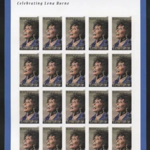 Scott# 5259 "LENA HORNE-SINGER" MNH SHEET (20) NICELY CENTERED