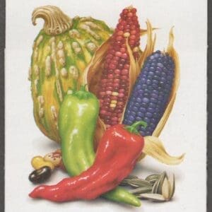 Scott# 4008-12 / BK302 AMERICAN CROPS UNEXPLODED BOOKLET (20) (2X6)+(2X4) PANES - Image 2