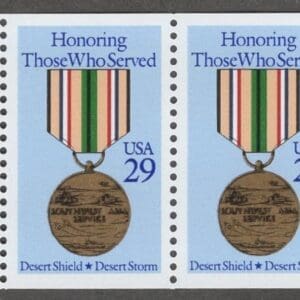 Scott# 2552a BK190 "DESERT STORM MEDAL" MNH INTACT BOOKLET (20) - Image 2