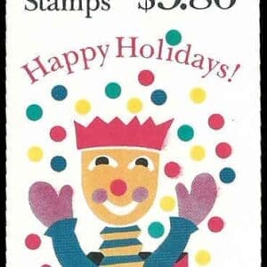 Scott# 2795-2598ab BK#212 "CHRISTMAS GREETINGS" BOOKLET (20) TWO VARIETIES