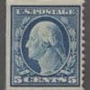 Scott# 504 "WASHINGTON" USED FLAT PLATE PERF 11, BARELY CANCELLED