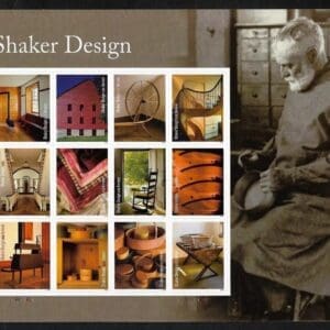 Scott# 5896 "SHAKER DESIGN" MNH FULL SHEET (12) NICELY CENTERED