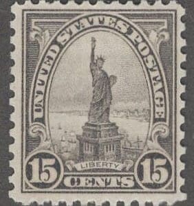 Scott# 696 "STATUE OF LIBERTY" MNH, NICELY CENTERED