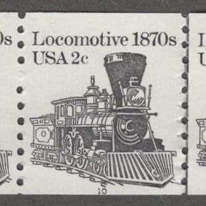 Scott# 1897A "LOCOMOTIVE" MNH PNC5 PLATE #10, NICELY CENTERED