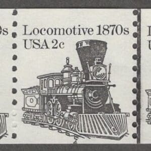 Scott# 1897A "LOCOMOTIVE" MNH PNC5 PLATE #4, NICELY CENTERED