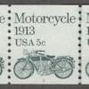 Scott# 1899 "MOTORCYCLE" MNH PNC3, PLATE# 1 WITH LINE PAIR
