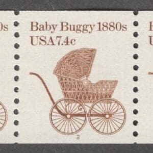 Scott# 1902 "BABY BUGGY" MNH PNC5, PLATE #2, NICELY CENTERED