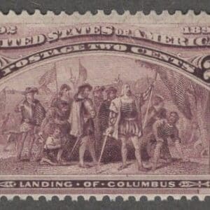 Scott# 231 "COLUMBIAN- LANDING OF COLUMBUS" MNH * SEE DETAILS *